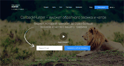 Desktop Screenshot of callbackhunter.com